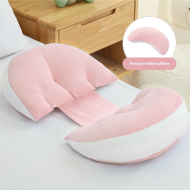 Portable Home U-shaped Side Pillow During Pregnancy