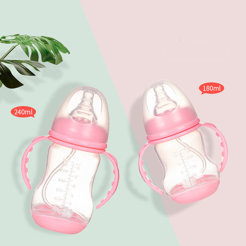 Wide Caliber PP Baby Bottle Anti-colic