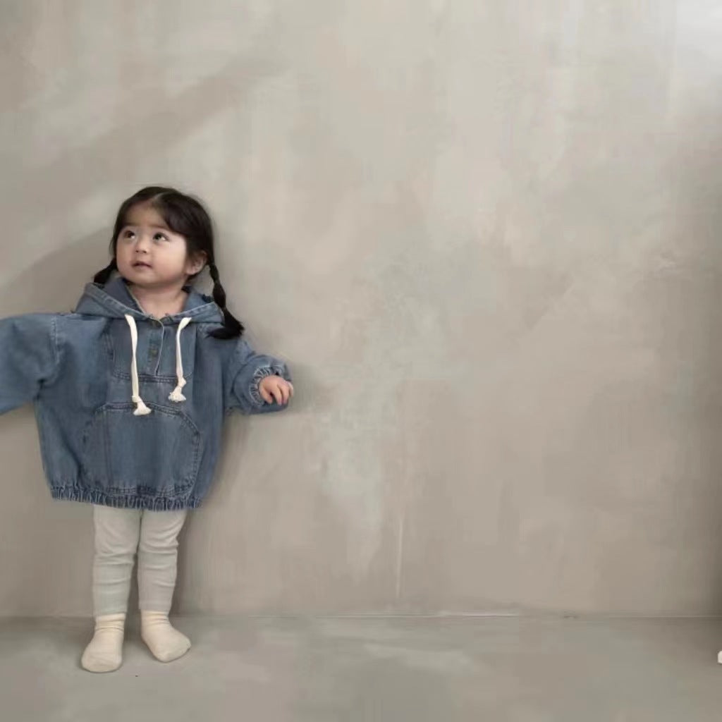 Infants Baby Denim Hoodie