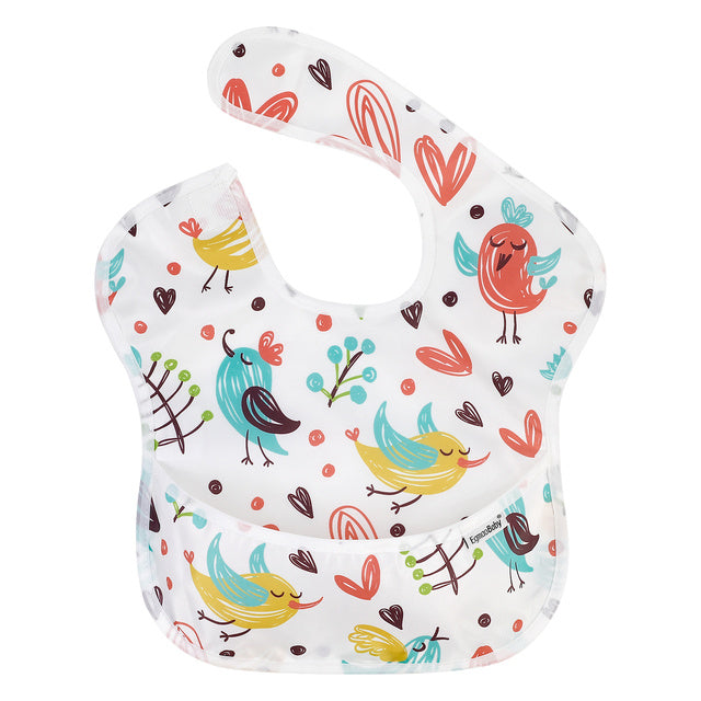 Polyester TPU Coated Waterproof Baby Bibs