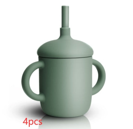 New Design Baby Feeding Cup Straw Water